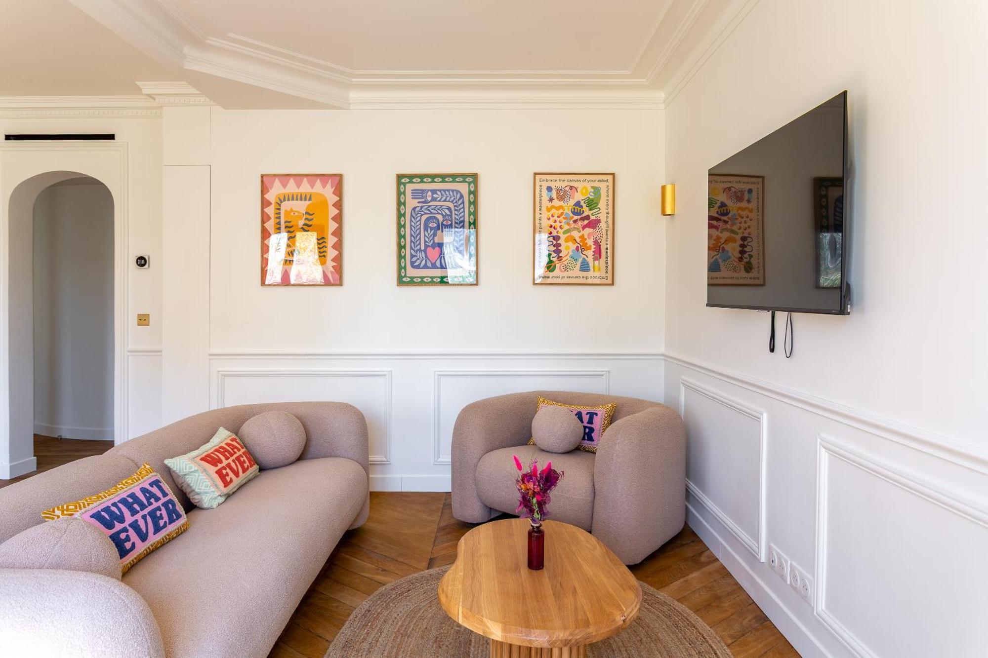 Apartment Rive Gauche Light And Elegance Paris